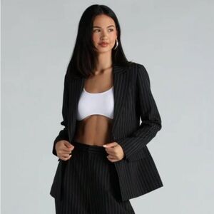 Windsor Iconic Pinstripe Suit Jacket